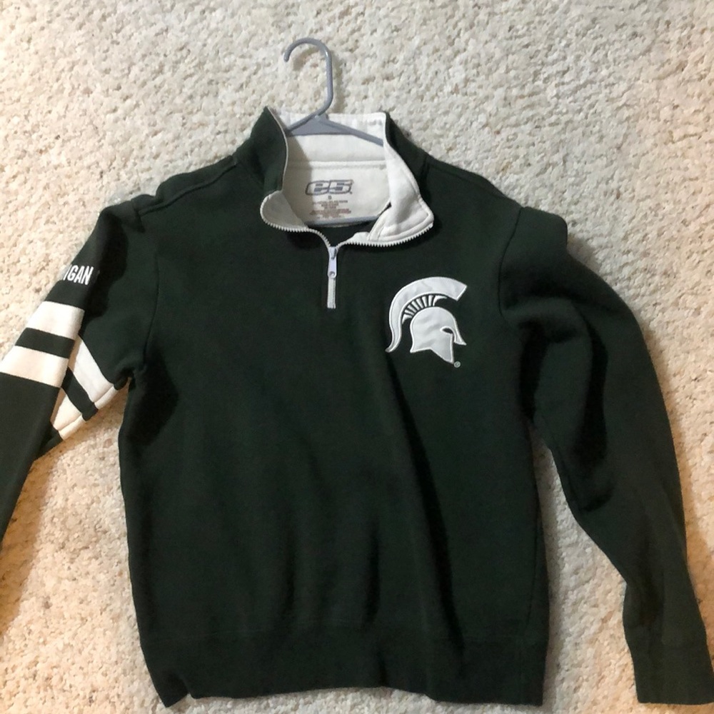 Michigan State 1/4 zip
